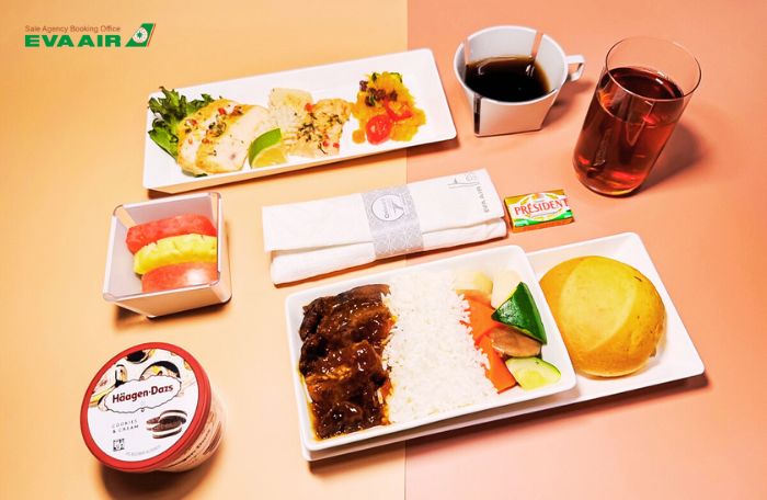 Thực đơn phổ thông EVA Air