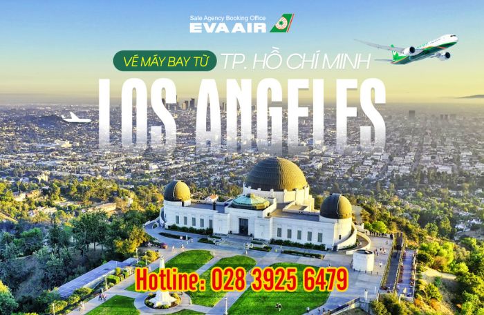 Vé máy bay từ TPHCM đi Los Angeles