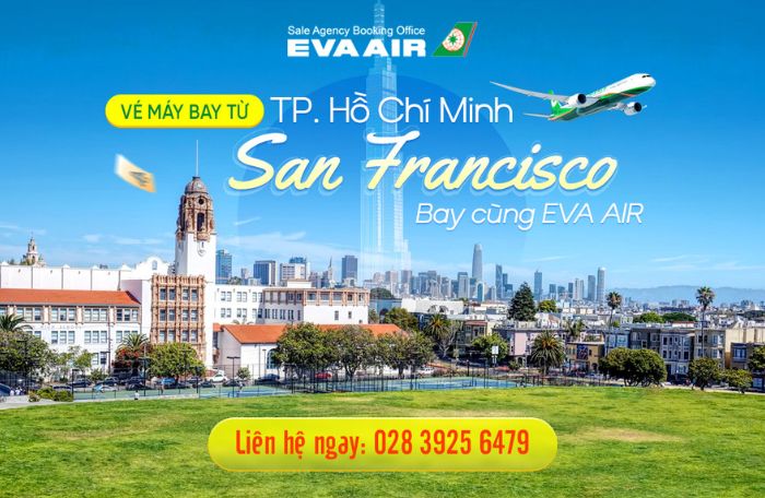 Vé máy bay từ TPHCM đi San Francisco