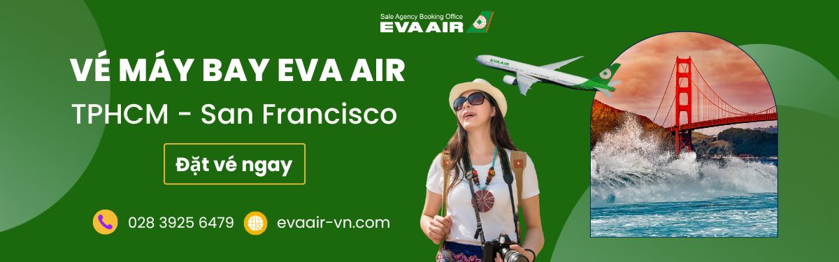 Đặt vé TPHCM đi San Francisco