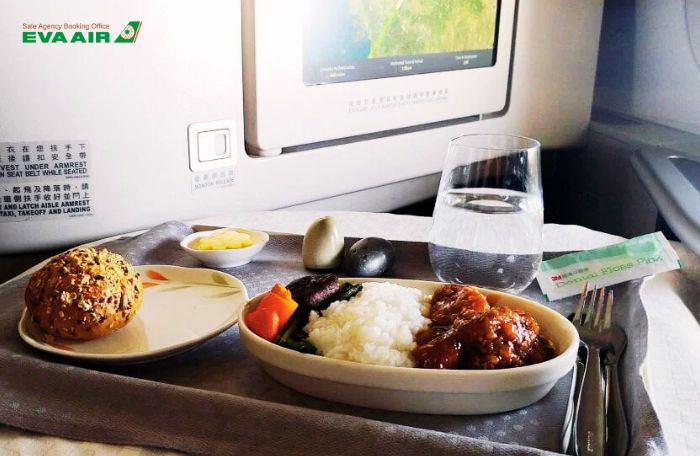 Suất ăn cao cấp EVA Air