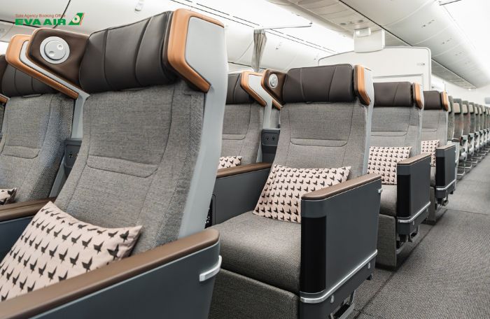 Khoang ghế EVA Air đường dài