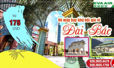 Vé máy bay khứ hồi đi Đài Bắc khứ hồi