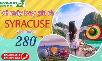 Vé máy bay đi Syracuse EVA Air