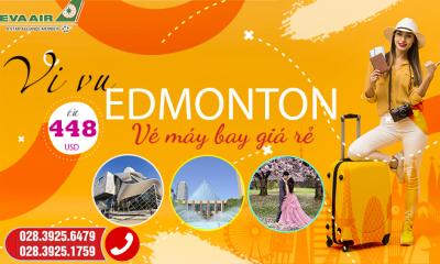 Vé máy bay EVA Air đi Edmonton