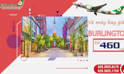 Vé máy bay đi Burlington EVA Air