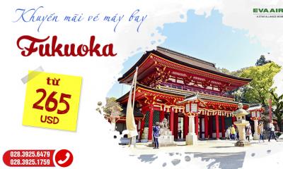 Khuyến mãi vé máy bay Hà Nội đi Fukuoka