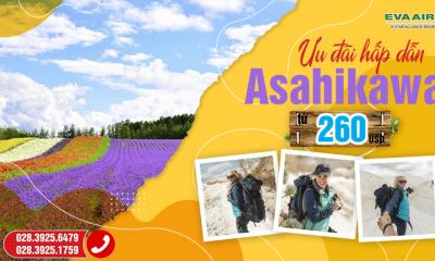 Ưu đãi vé máy bay đi Asahikawa