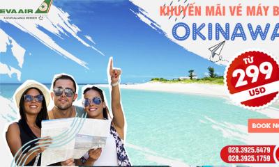 Khuyến mãi hấp dẫn vé máy bay Sài Gòn đi Okinawa