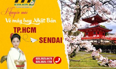 Khuyến mãi vé máy bay TP.HCM đi Sendai