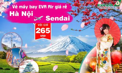 Du lịch “Thành phố xanh” cùng vé máy bay Hà Nội đi Sendai giá rẻ