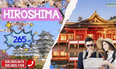 Khám phá “biểu tượng hòa bình” cùng vé máy bay Hà Nội đi Hiroshima