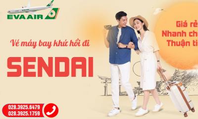 Vé máy bay khứ hồi đi Sendai giá cực rẻ