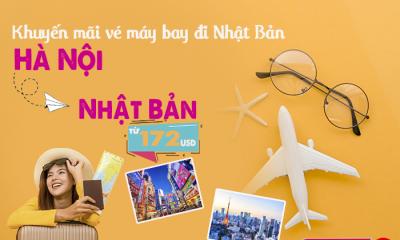 Vé máy bay Hà Nội đi Nhật Bản khuyến mãi