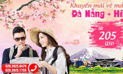 Siêu ưu đãi vé máy bay Đà nẵng đi Hiroshima