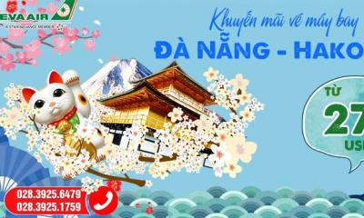 Khuyến mãi vé máy bay từ Đà Nẵng đi Hakodate