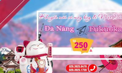 Vé máy bay ĐÀ NẴNG đi Fukuoka – ĐANG KHUYẾN MÃI