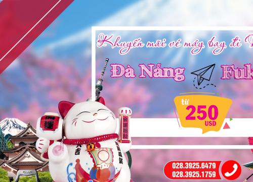 Vé máy bay ĐÀ NẴNG đi Fukuoka – ĐANG KHUYẾN MÃI