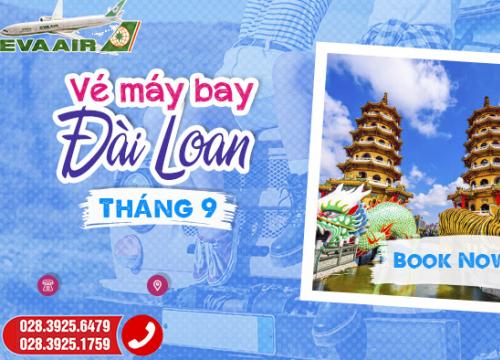 Vé máy bay đi Đài Loan tháng 9