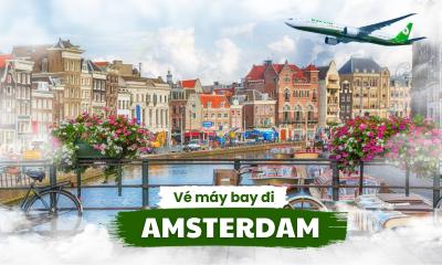 Vé máy bay đi Amsterdam – Hà Lan