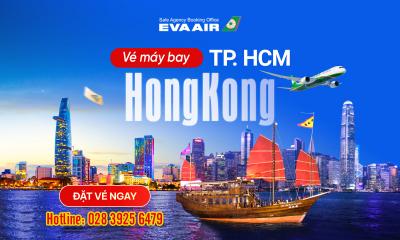 Vé máy bay từ TPHCM đi Hong Kong EVA Air