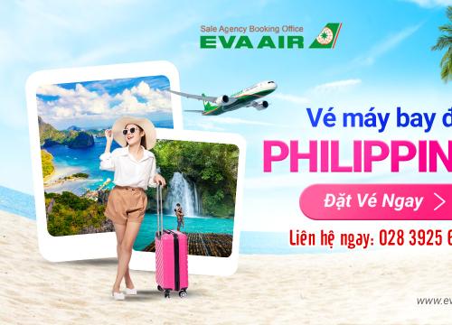 Vé máy bay đi Philippines EVA Air ƯU ĐÃI