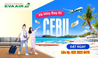 vé máy bay đi Cebu EVA Air