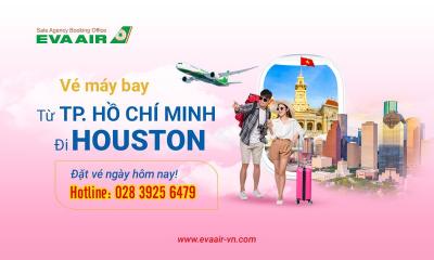 Vé máy bay từ TPHCM đi Houston