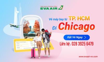 Vé máy bay từ TPHCM đi Chicago