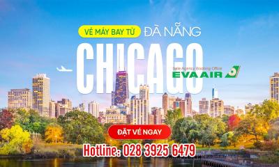 Vé máy bay từ Đà Nẵng đi Chicago