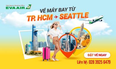 Vé máy bay từ TPHCM đi Seattle