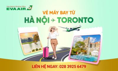 Vé máy bay từ Hà Nội đi Toronto