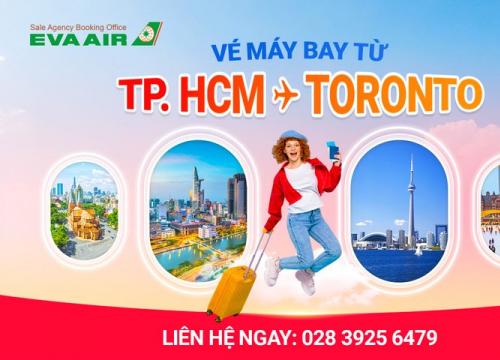 Vé máy bay từ TPHCM đi Toronto