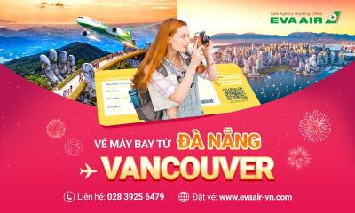 Vé máy bay từ Đà Nẵng đi Vancouver