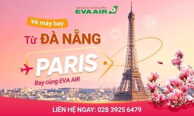 Vé máy bay từ Đà Nẵng đi Paris