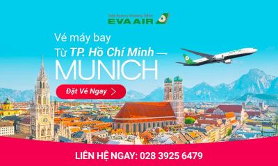 Vé máy bay từ TPHCM đi Munich