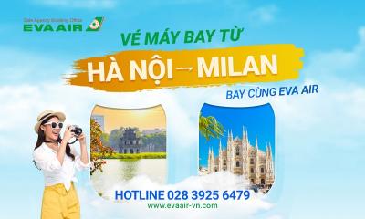 Vé máy bay từ Hà Nội đi Milan
