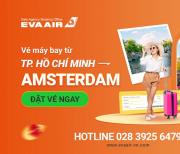 Vé máy bay từ TPHCM đi Amsterdam