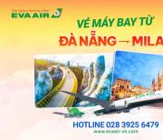 Vé máy bay từ Đà Nẵng đi Milan
