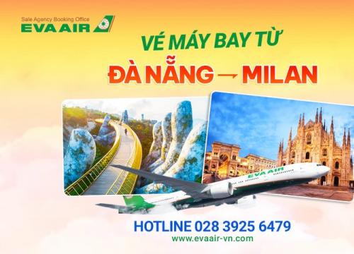 Vé máy bay từ Đà Nẵng đi Milan
