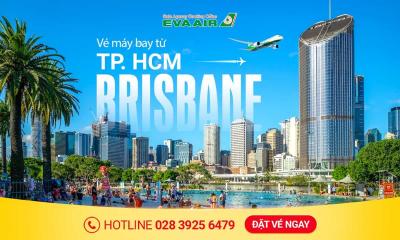 Vé máy bay từ TPHCM đi Brisbane