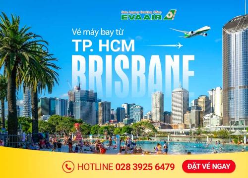 Vé máy bay từ TPHCM đi Brisbane